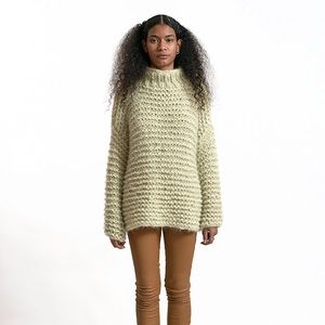 AYNI Lion Sweater Green